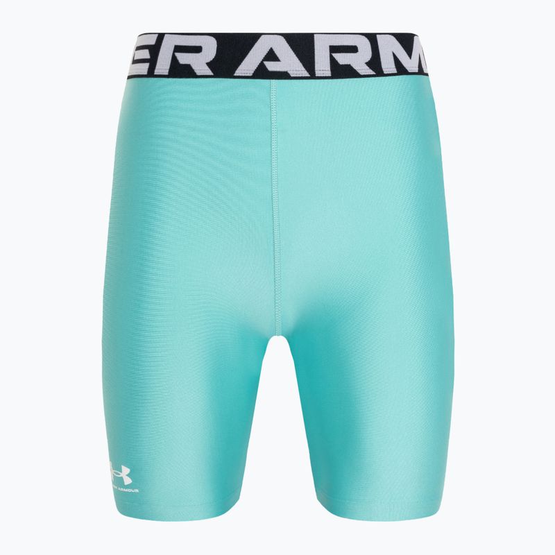 Spodenki damskie Under Armour HG Authentics 8in radial turquoise/white 4
