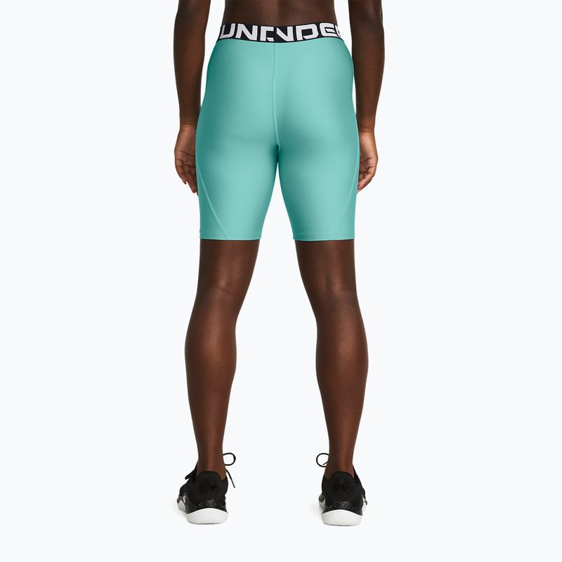 Spodenki damskie Under Armour HG Authentics 8in radial turquoise/white 3