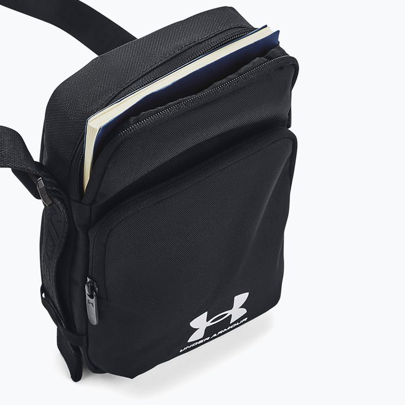 Saszetka Under Armour Loudon Lite 4 l black/white 3