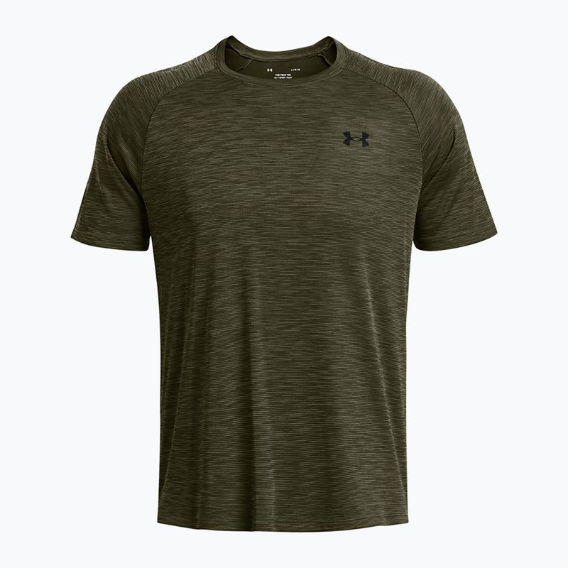 Koszulka treningowa męska Under Armour Tech Textured marine od green/black