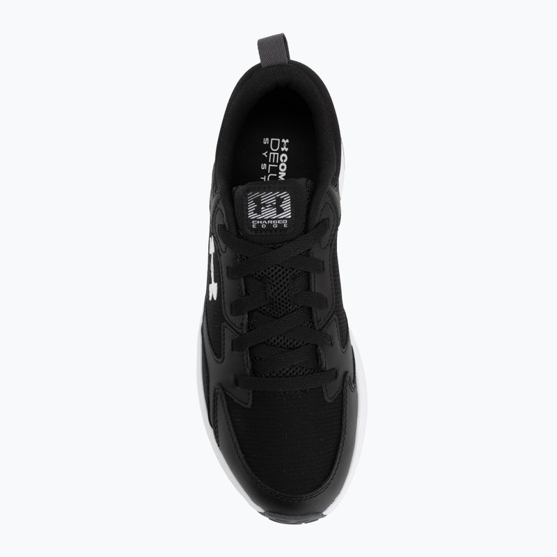 Buty treningowe męskie Under Armour Charged Edge black/castlerock/white 5
