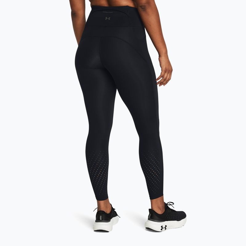 Legginsy do biegania damskie Under Armour Launch Elite Ankle black/reflective 3