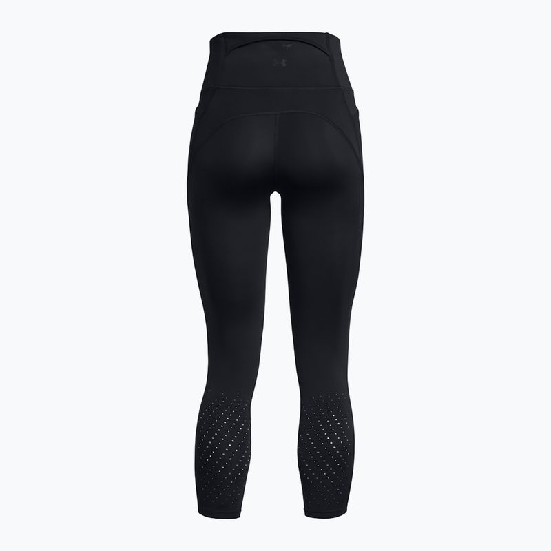 Legginsy do biegania damskie Under Armour Launch Elite Ankle black/reflective 6