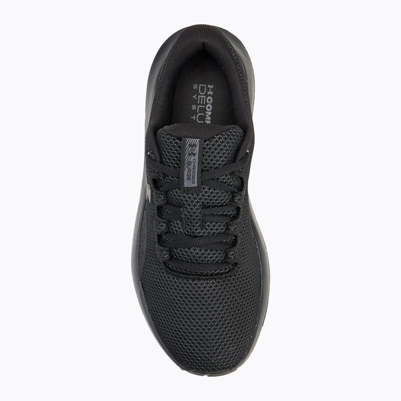 Buty do biegania męskie Under Armour Charged Surge 4 black/black/black 5