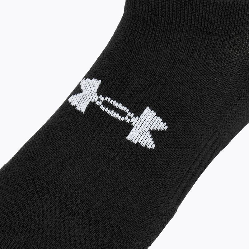 Skarpety Under Armour Training Cotton No Show 3 pary black/black/white 3