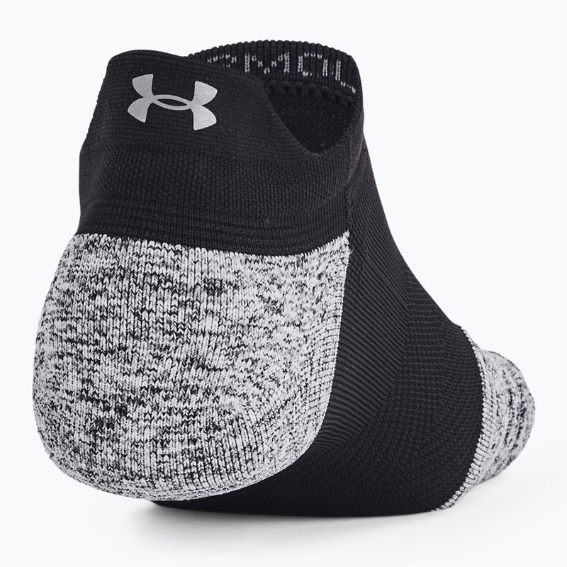 Skarpety Under Armour Dry Run Cushion No Show 3 pary black/pitch gray/reflective 3