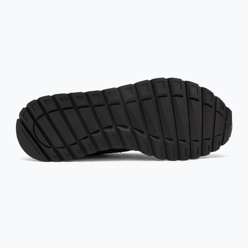 Buty treningowe męskie Under Armour Essential Runner black/white/blach 4