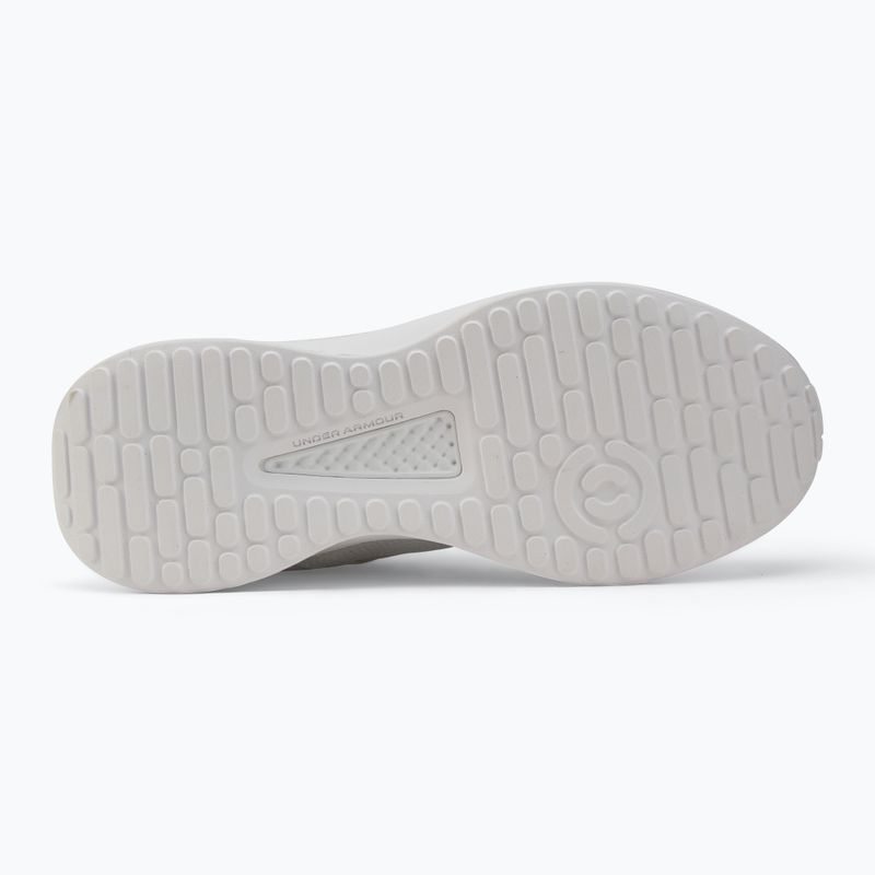 Buty treningowe męskie Under Armour Edge Leather white/white/halo gray 4