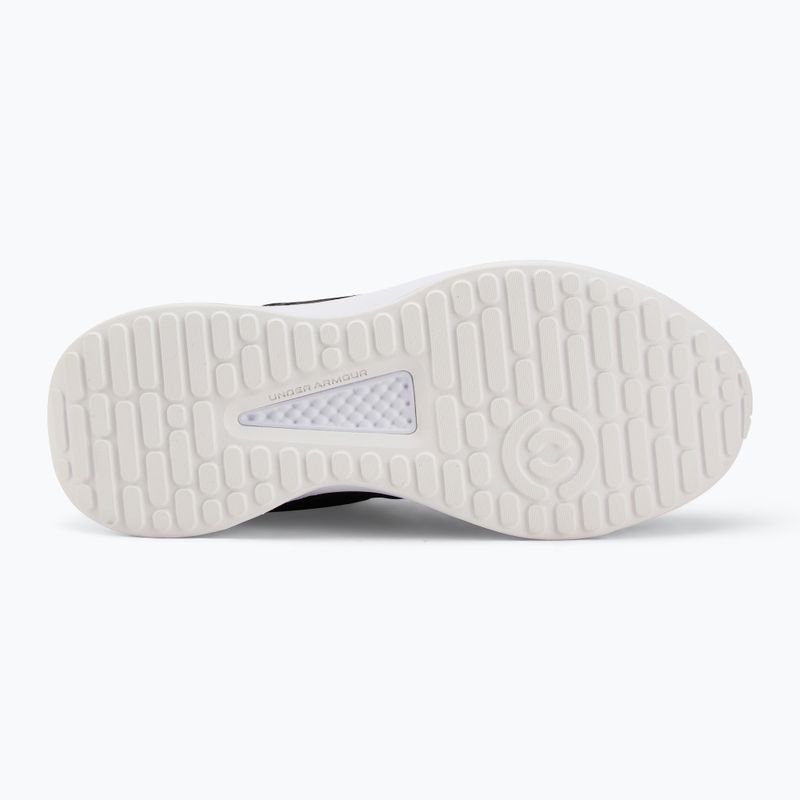 Buty treningowe męskie Under Armour Edge Leather black/black/white 4