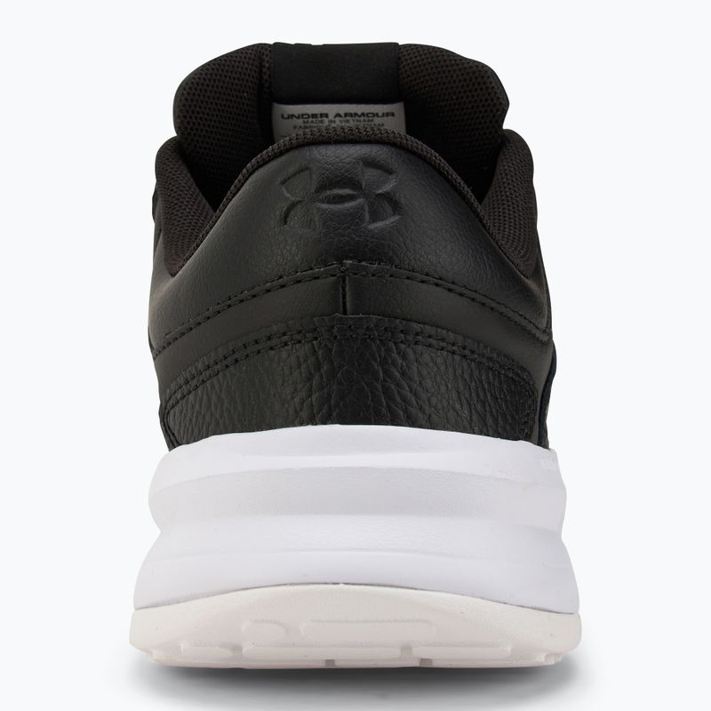 Buty treningowe męskie Under Armour Edge Leather black/black/white 6