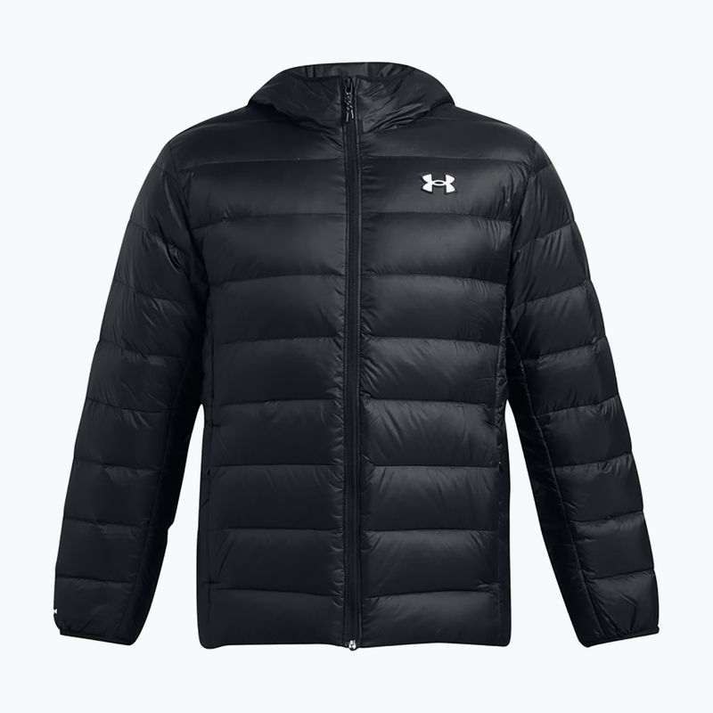 Kurtka puchowa męska Under Armour Legend Down Hooded black/black/white