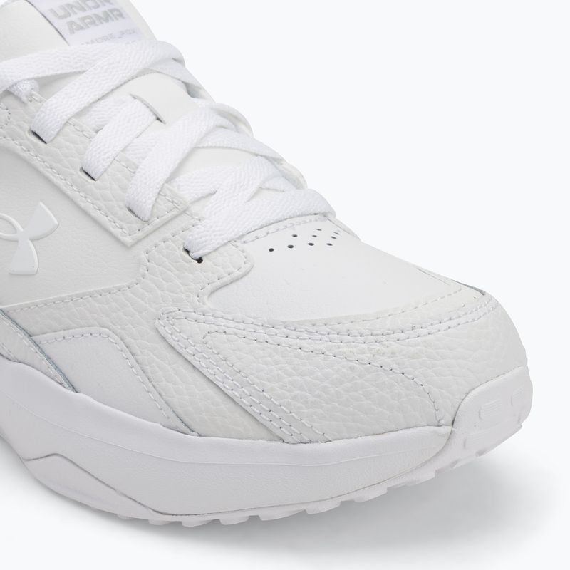 Buty treningowe damskie Under Armour Edge Leather white/white/white 7