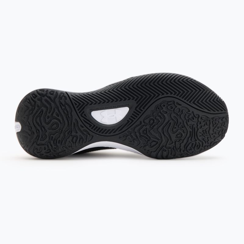 Buty do koszykówki Under Armour Lockdown 7 black/black/metallic gold 4