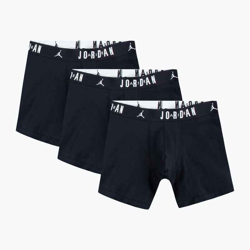 Bokserki męskie Jordan JHM Flight Cotton Core 3 pary black
