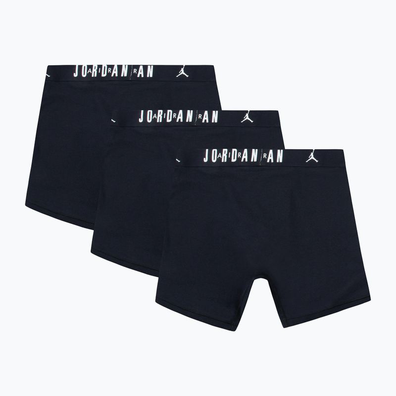 Bokserki męskie Jordan JHM Flight Cotton Core 3 pary black 2