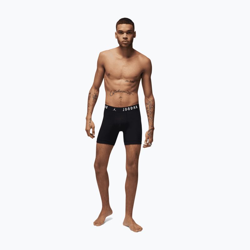 Bokserki męskie Jordan JHM Flight Cotton Core 3 pary black 8