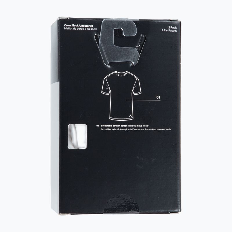 Koszulka męska  Jordan JHM Flight Base Tee 2 szt black/white 6