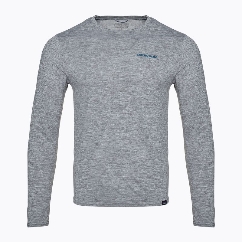 Longsleeve męski Patagonia Cap Cool Daily Graphic Shirt-Waters boardshort logo abalone blue/feather grey 3