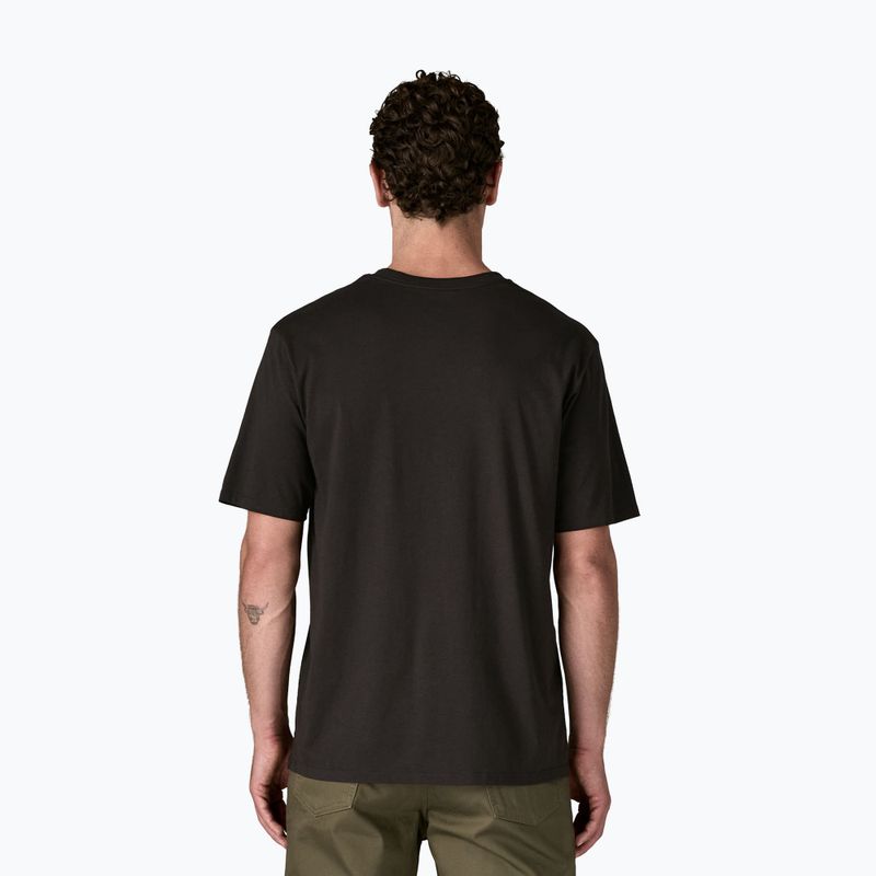 Koszulka męska Patagonia Daily Pocket Tee black 2