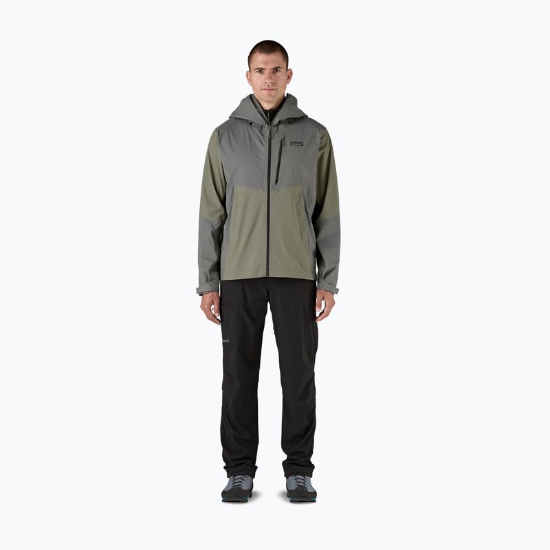 Kurtka przeciwdeszczowa męska Patagonia Granite Crest Rain river rock green 2