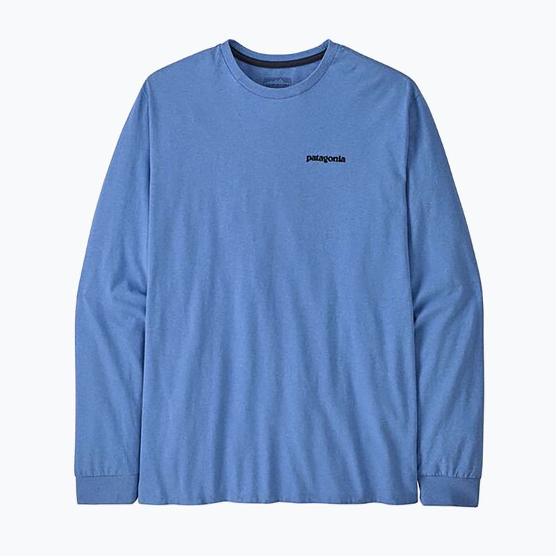 Longsleeve męski Patagonia P-6 Logo Responsibili abundant blue