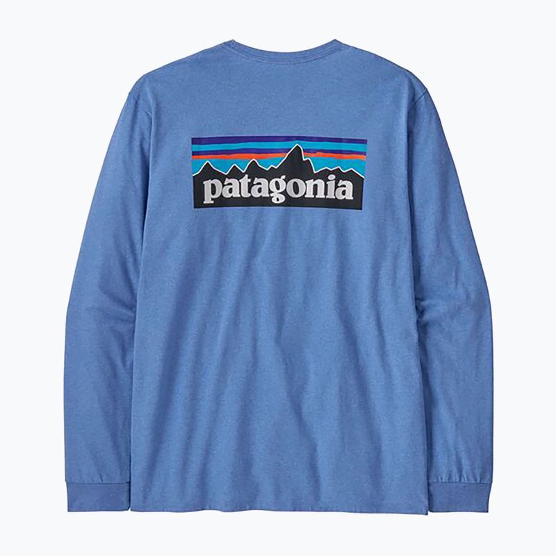 Longsleeve męski Patagonia P-6 Logo Responsibili abundant blue 3