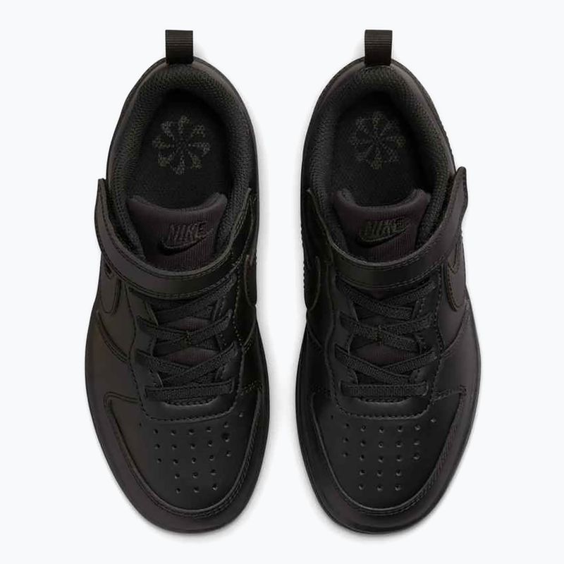 Buty dziecięce Nike Court Borough Low Recraft black/black/black 3