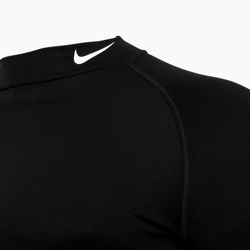 Longsleeve treningowy męski Nike Pro Dri-Fit Warm black/white 3
