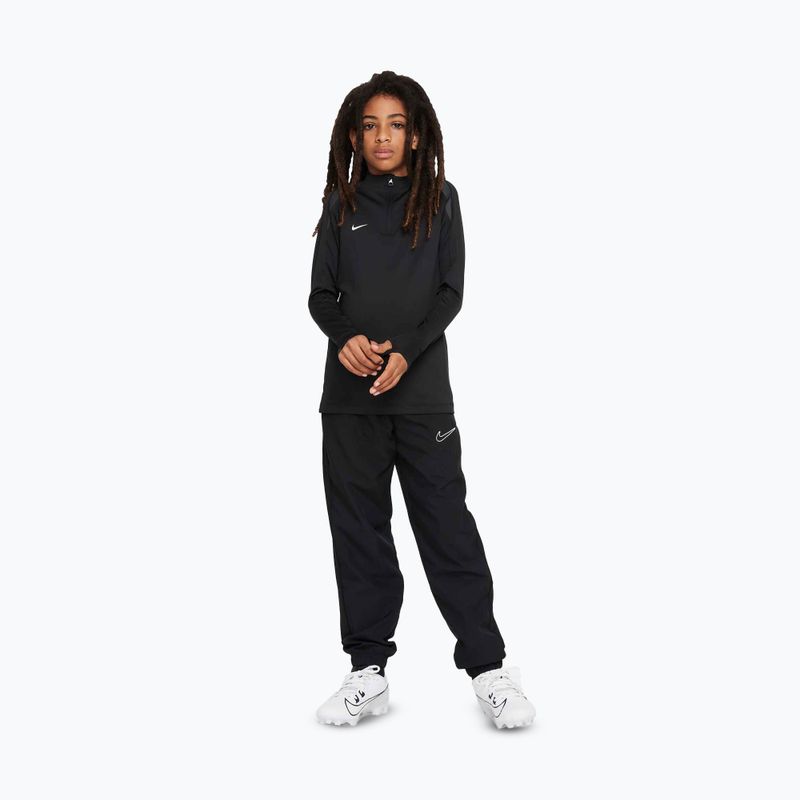 Longsleeve piłkarski dziecięcy Nike Dri-FIT Strike Jr black/black/anthracite/white 2