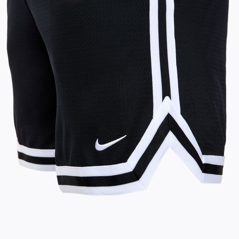 Spodenki koszykarskie męskie Nike DNA Dri-Fit 6" black/white/white 3