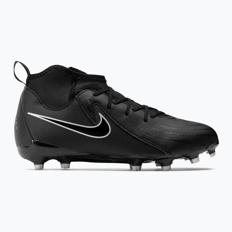 Buty piłkarskie dziecięce Nike Phantom Luna II Academy FG/MG Junior black/black 2