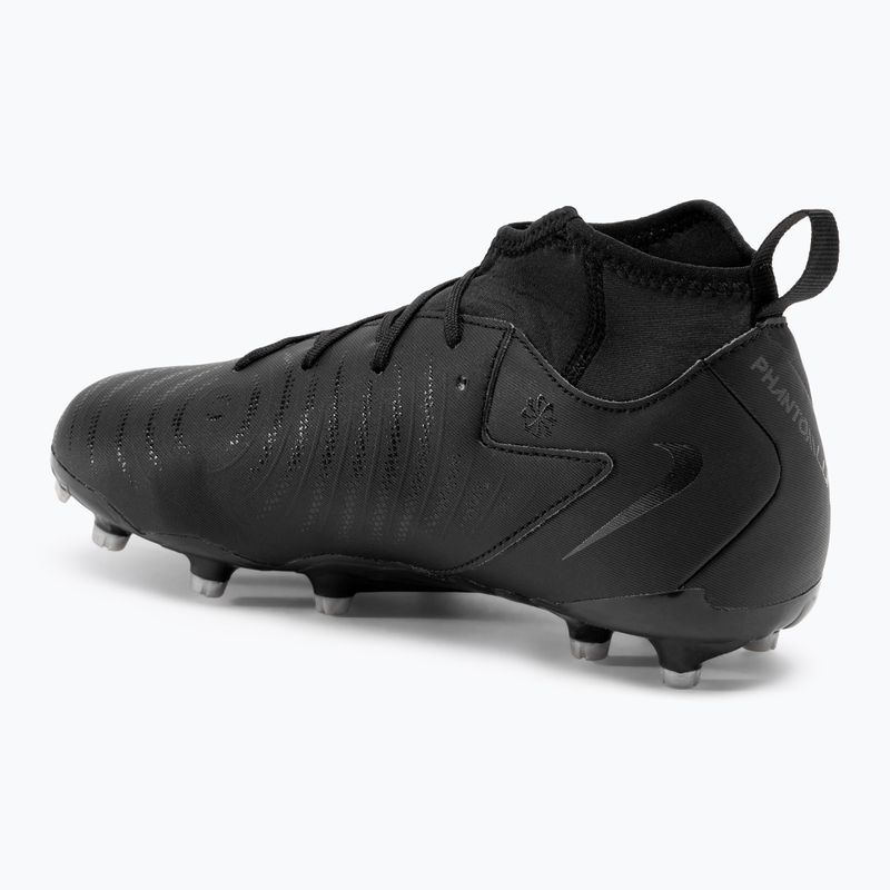 Buty piłkarskie dziecięce Nike Phantom Luna II Academy FG/MG Junior black/black 3