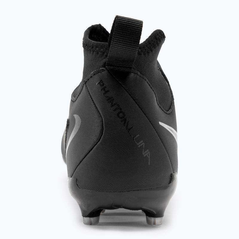 Buty piłkarskie dziecięce Nike Phantom Luna II Academy FG/MG Junior black/black 6