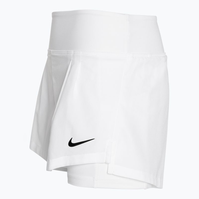 Spodenki tenisowe damskie Nike Court Dri-Fit Advantage white/white/black 3