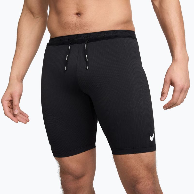 Spodenki do biegania męskie Nike AeroSwift Dri-Fit ADV 1/2 Tights black/summit white 4
