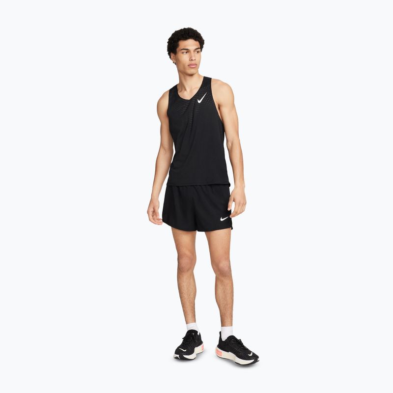 Koszulka do biegania męska Nike AeroSwift Dri-Fit ADV black/summit white 2