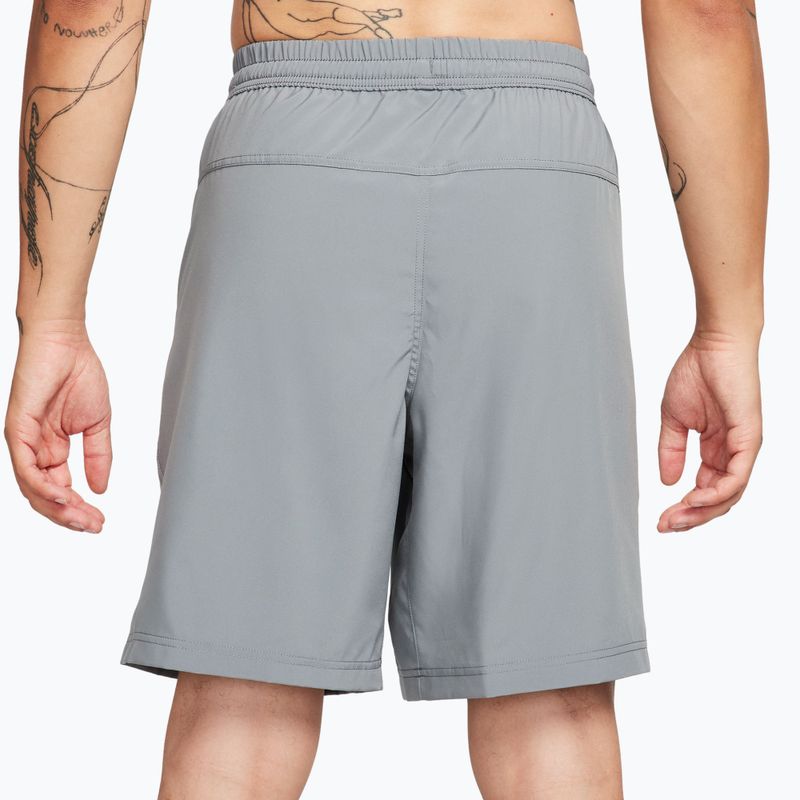 Spodenki do biegania męskie Nike Form Dri-Fit Unlined 9" smoke grey/black 3