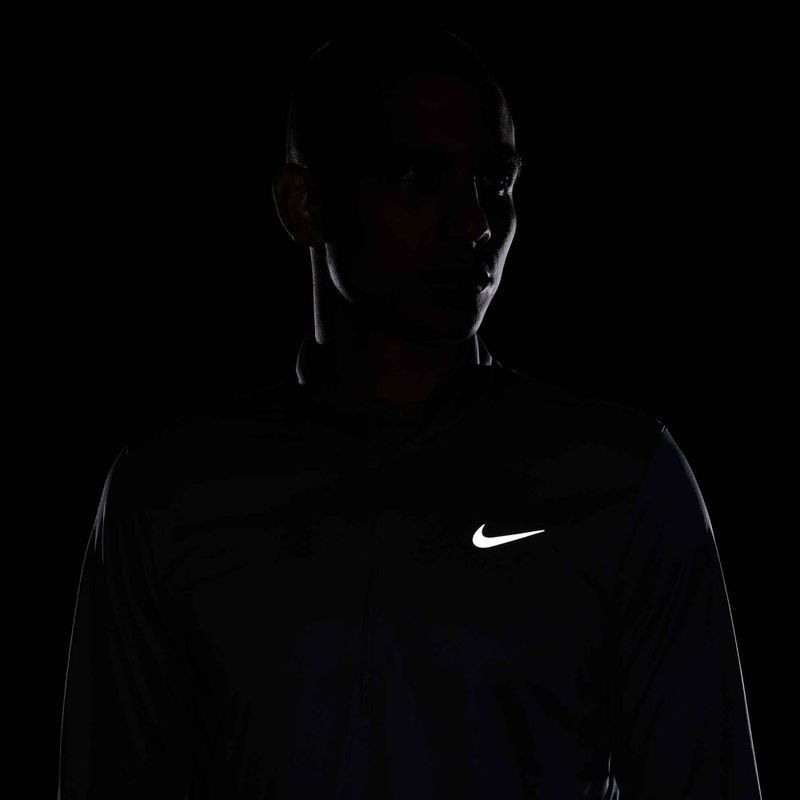 Bluza do biegania męska Nike Pacer Dri-Fit 1/2 Zip smoke grey 6