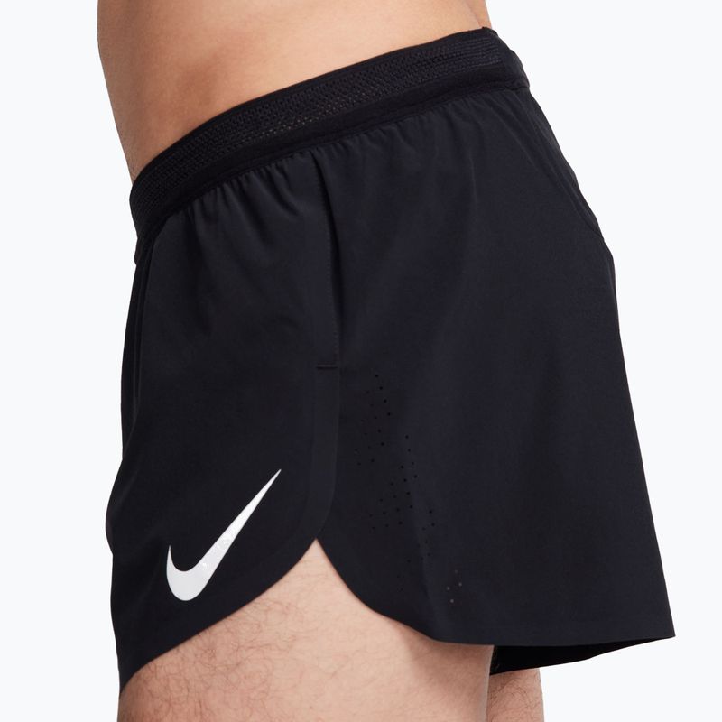 Spodenki do biegania męskie Nike AeroSwift Dri-Fit ADV black/summit white 6