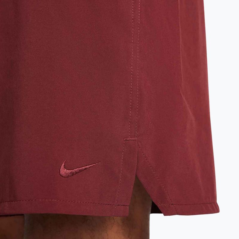 Spodenki męskie Nike Unlimited Dri-Fit 7" Unlined dark team red/black/dark team red 7