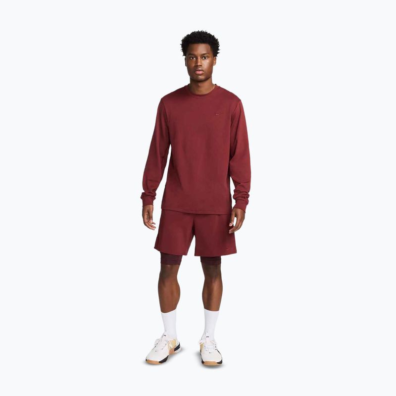 Longsleeve męski Nike Primary Dri-Fit Versatile dark team red/dark team red 2