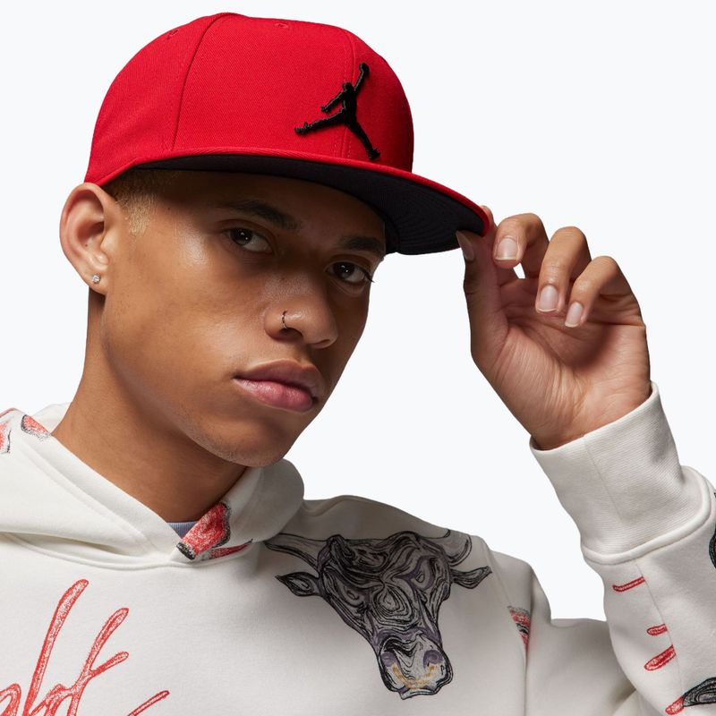 Czapka z daszkiem Jordan Jumpman Pro gym red/black/black 7