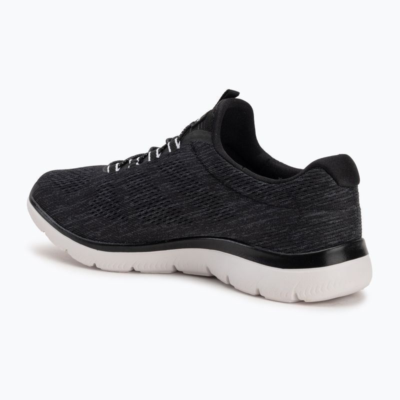 Buty damskie SKECHERS Summits Fun Flare black/white 3