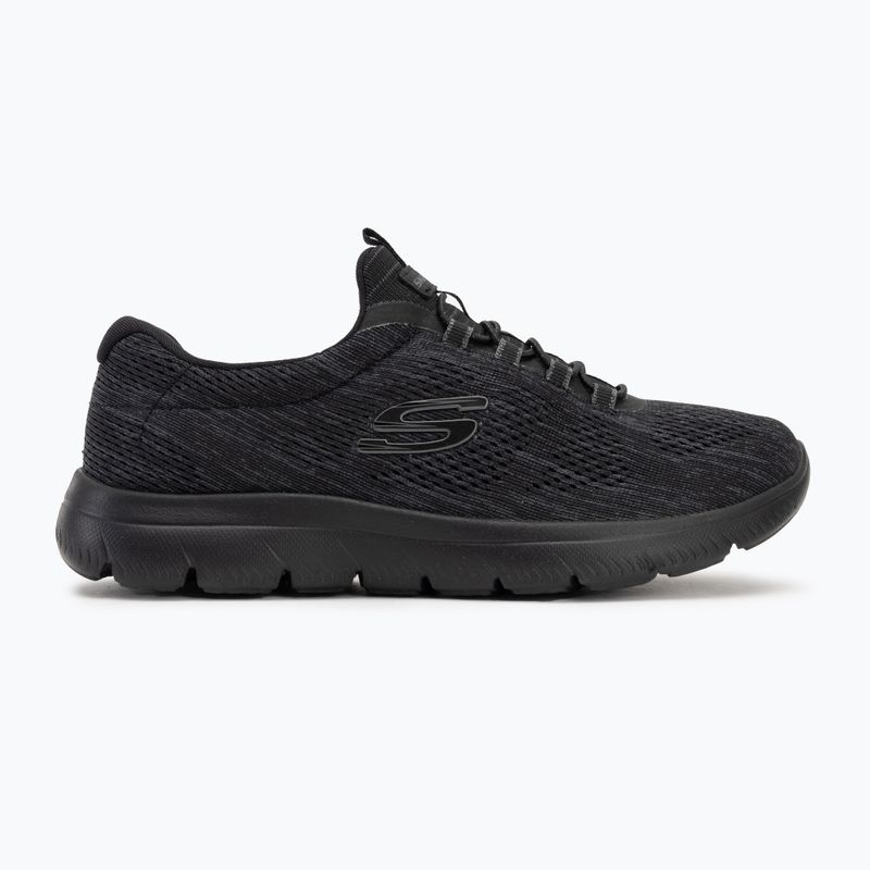 Buty damskie SKECHERS Summits Fun Flare black 2