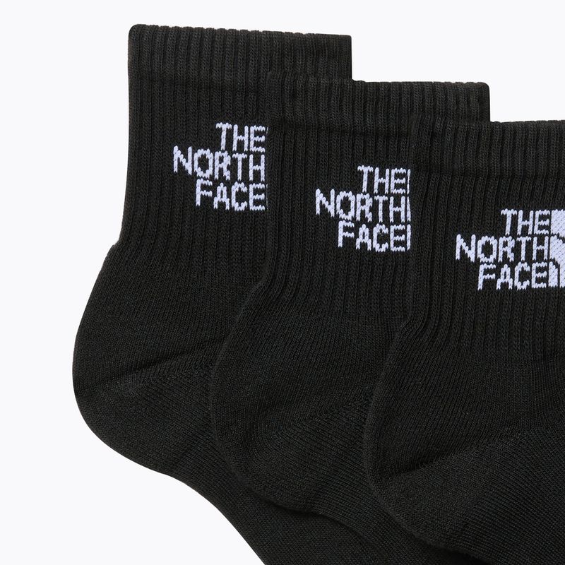 Skarpety The North Face Multi Sport Cush Quarter Sock 3 pary black 2