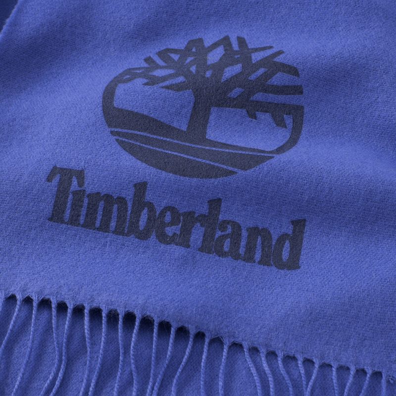 Szalik męski Timberland Yarn Dye Scarf dazzling blue 2