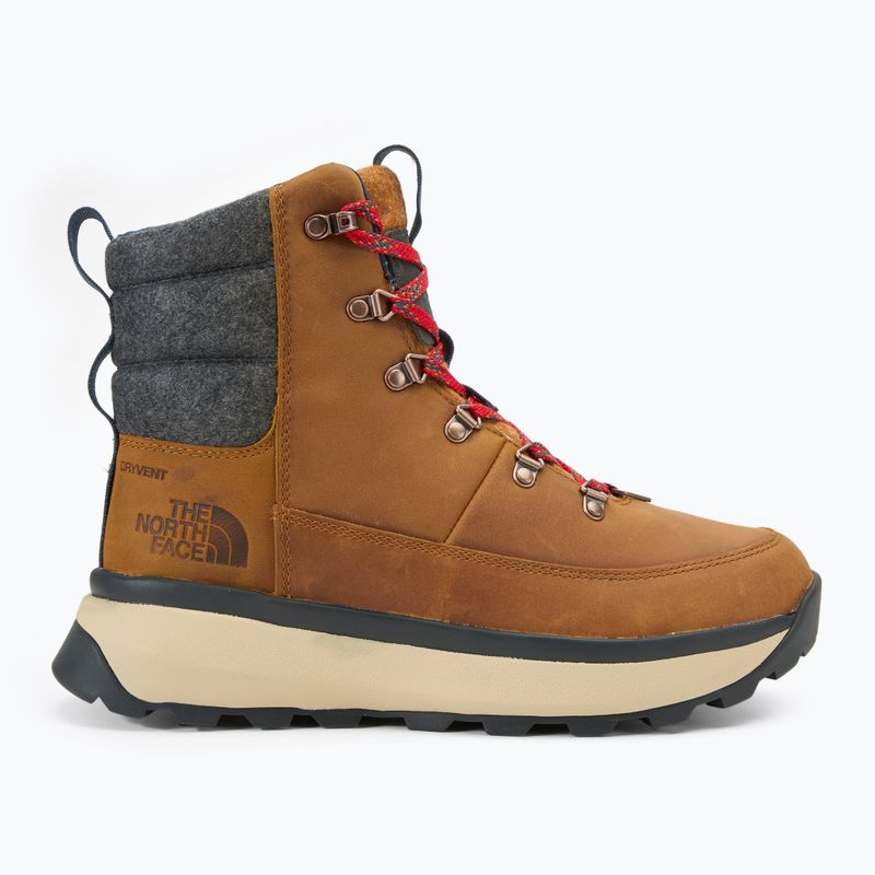 Śniegowce męskie The North Face Bergen Leather WP timber tan/red 2