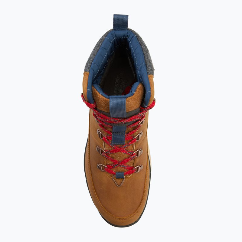 Śniegowce męskie The North Face Bergen Leather WP timber tan/red 5