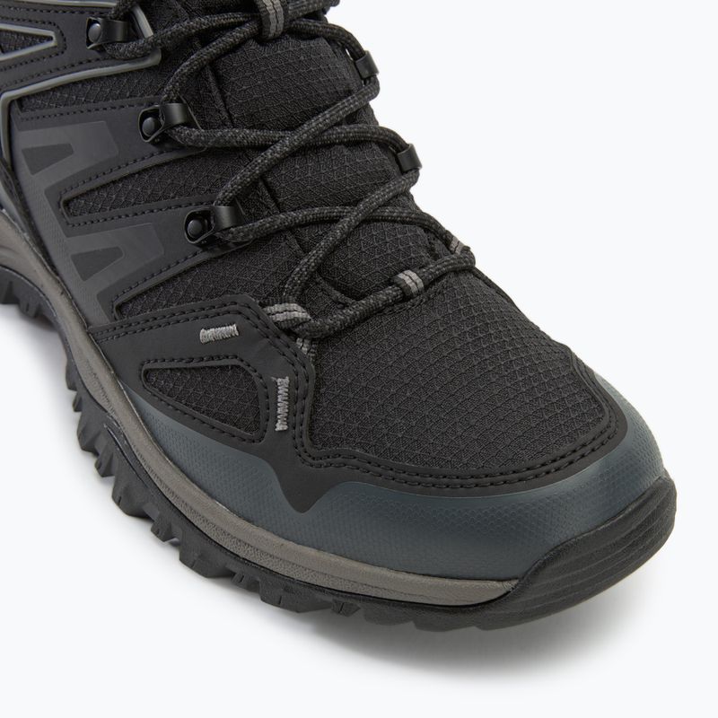 Buty turystyczne męskie The North Face Hedgehog Mid Gore-Tex black/asphalt grey 7