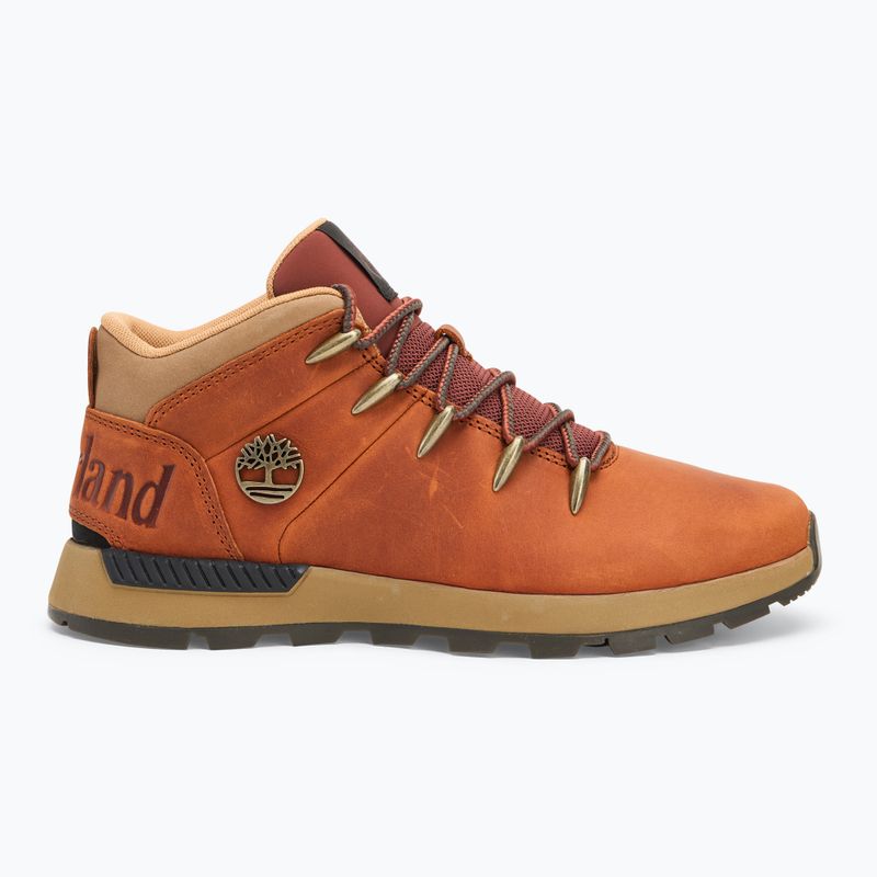 Buty męskie Timberland Sprint Trekker Mid Lace medium orange full grain 2